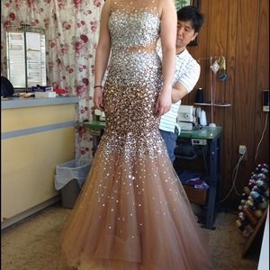 🎈SOLD🎈Blush Prom dress!