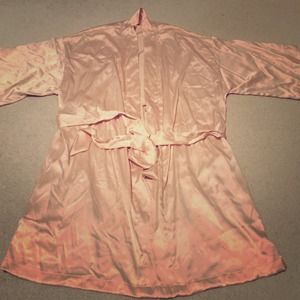 Pale pink Victoria's Secret robe