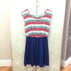 Navy dress (L)