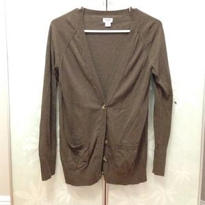 Simple Brown Cardigan (L)