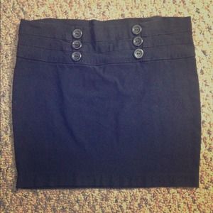 Charlotte Russe black miniskirt