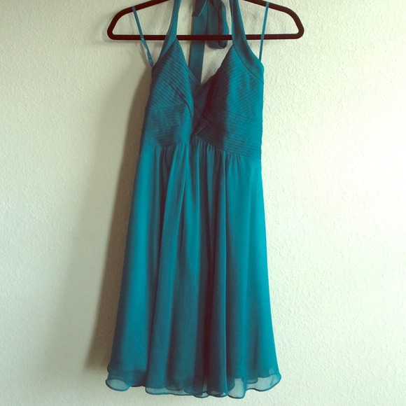 Emerald green formal dress