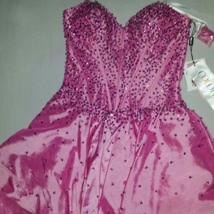 Tutu Sequined Formal Dress