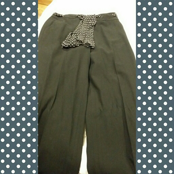 Black slacks