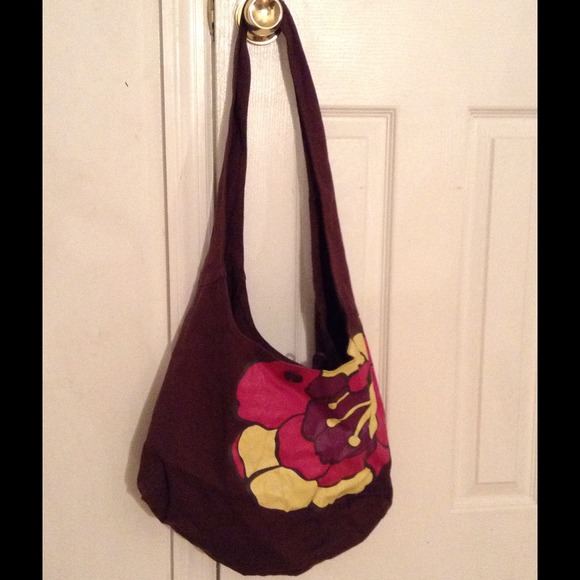 Brown Crossbody Hobo Bag