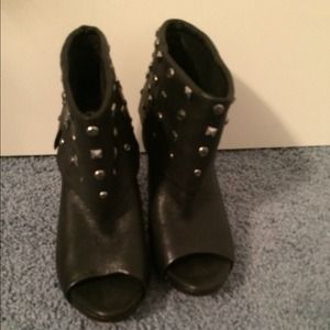 Studded booties