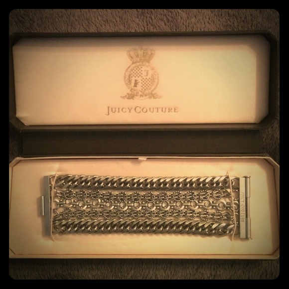 ❗️Juicy Couture❗️metal and rhinestone bracelet🎄🎁
