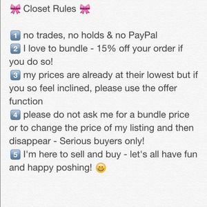 💕Welcome to my closet!💕