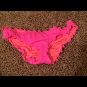 Victoria's Secret cheeky ruffle bikini bottoms