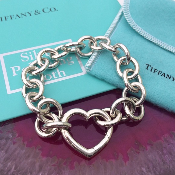 Tiffany & Co. Jewelry - ❌SOLD❌Tiffany & Co. Heart Clasp Link Bracelet