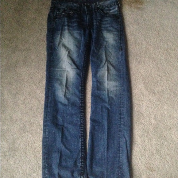 SOLD True Religion Men's Dark Wash Jeans
