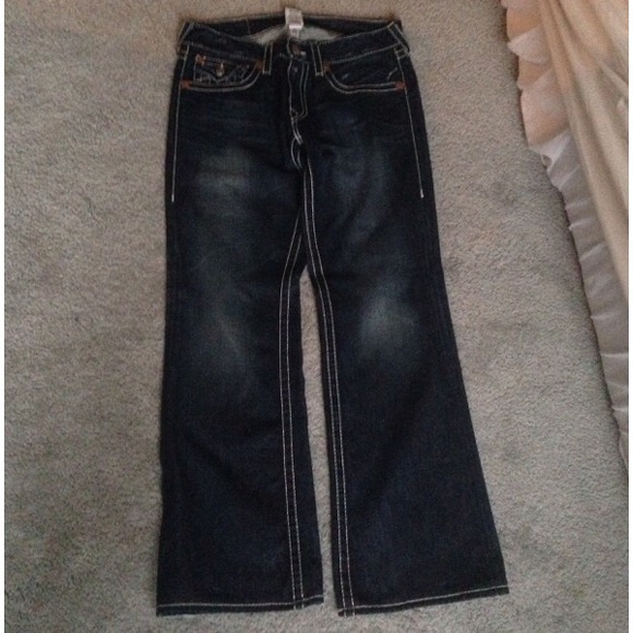 SOLD Mens True Religion Dark Wash Jeans