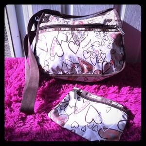 Le Sport Sac Handbag with accessory bag