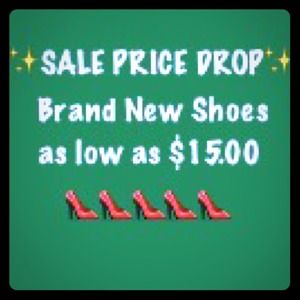 Shoes as low as $15 (Brand new)