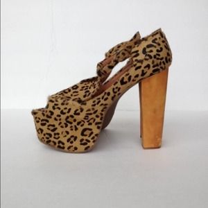 Jeffrey Campbell Cheetah Foxy Shoes