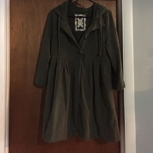 Sweatshirt Dress Style Hooded Jacket