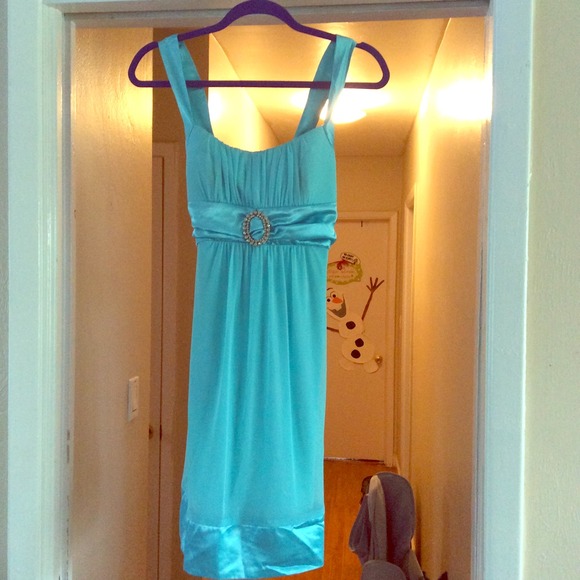 Baby blue homecoming/ formal dress❌SOLD❌