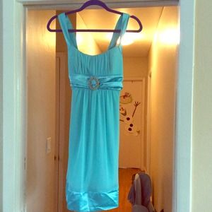 Baby blue homecoming/ formal dress❌SOLD❌