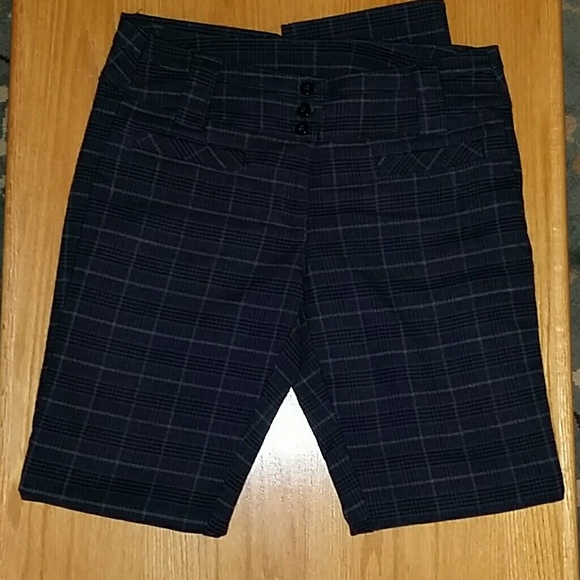 WEEKEND SALE!!! H&M Black Plaid Pants - Picture 2 of 3