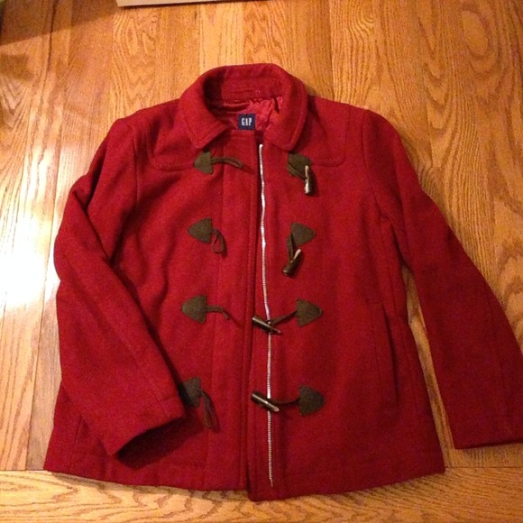 GAP wool toggle jacket