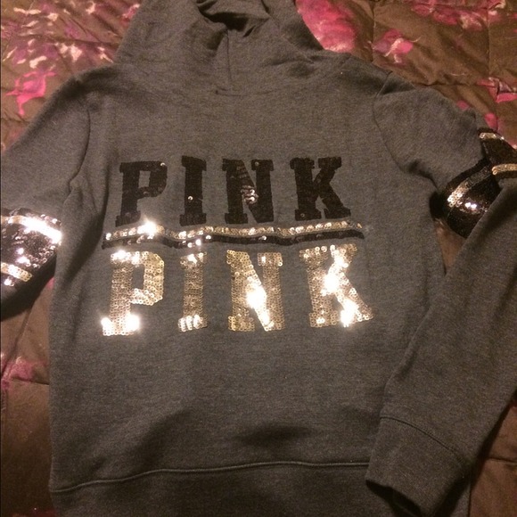 Love pink hoodie