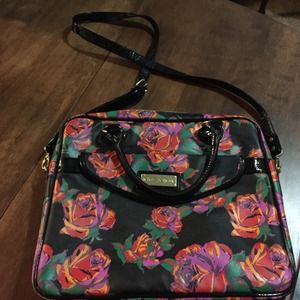 Floral Laptop/iPad Briefcase