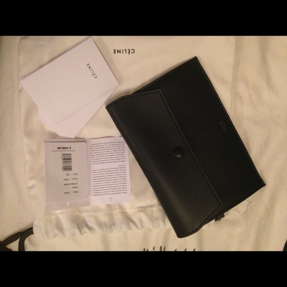 SOLD! Celine Tie knotted selling only POUCH