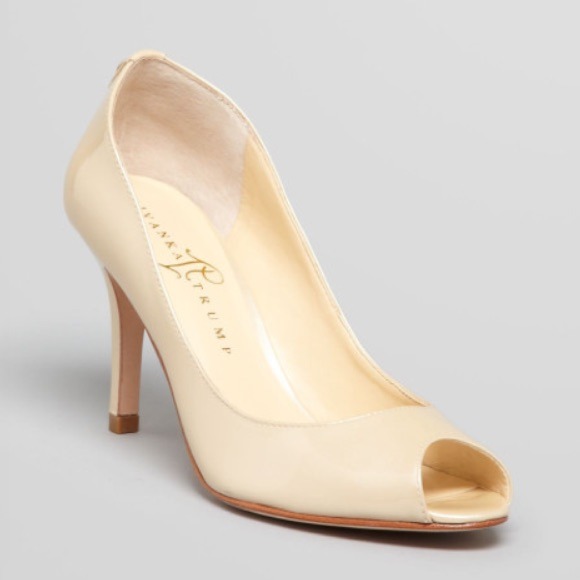 Ivanka Trump Peep Toe Pumps