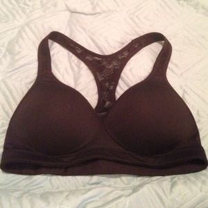 VS PINK padded yoga push-up bra NWOT