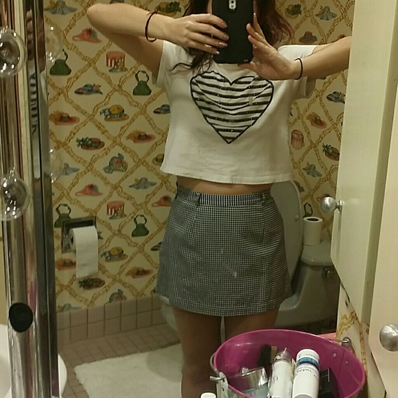 Plaid skirt