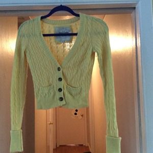 Yellow sweater cardigan❌SOLD❌