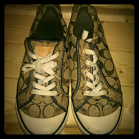 Slightly Worn Coach shoes