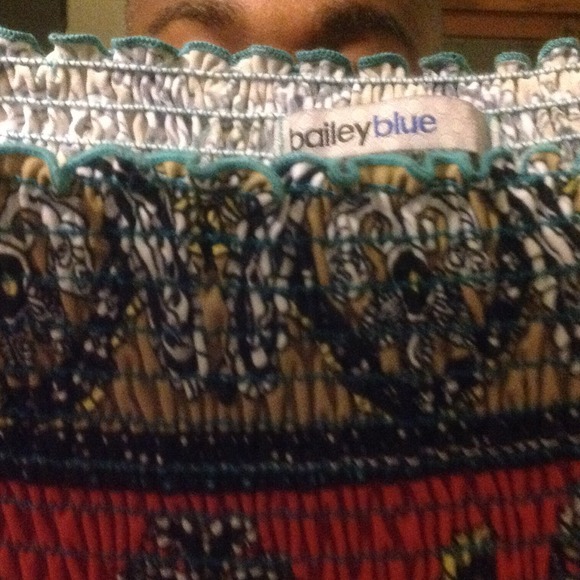 SOLD IN BUNDLE colorful summer dress - Picture 3 of 4