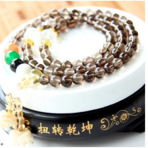 Capricorn-smoky quartz bracelet