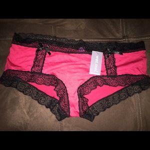 Brand New Red Lace Panties