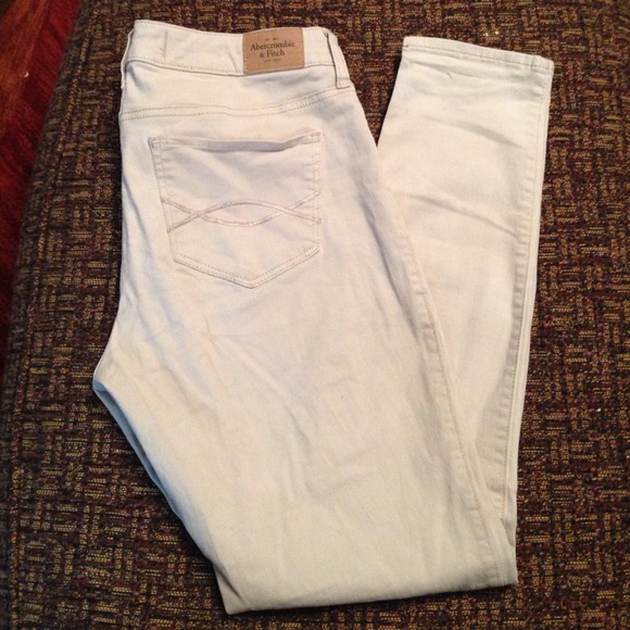 Abercrombie Light Khaki Jeggings
