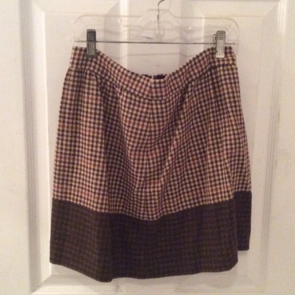 Jcrew Wool Mini Skirt
