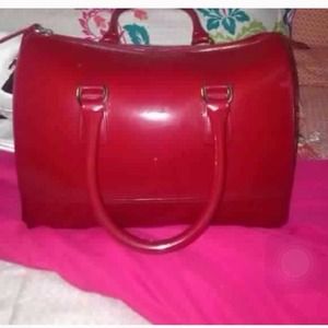 AUTHENTIC RED FURLA CANDY BAG
