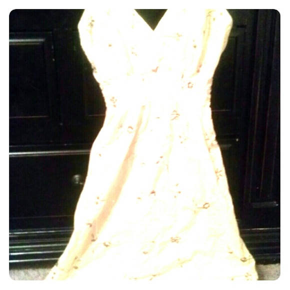 Tank top yellow pacsun sequined dress