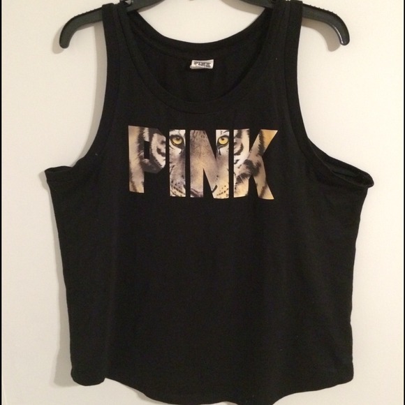 Victoria Secret Pink Tiger Logo Tank