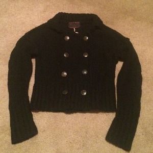 Free People button up sweater