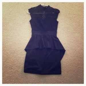 Peplum dress