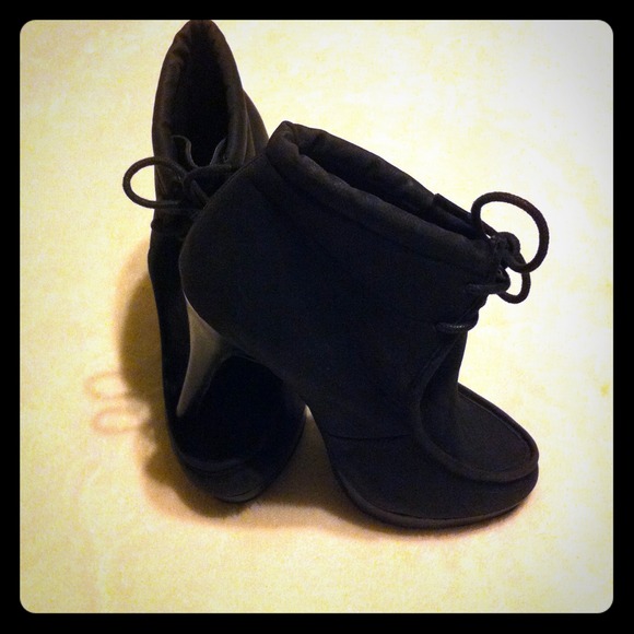 High heel boots :)
