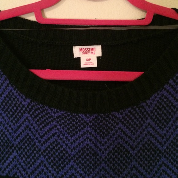Mossimo Supply Co. Sweaters - NWOT Target Black/Purple Fair Isle Sweater Sz S Mossimo Supply Co. Sweaters - NWOT Target Black/Purple Fair Isle Sweater Sz S