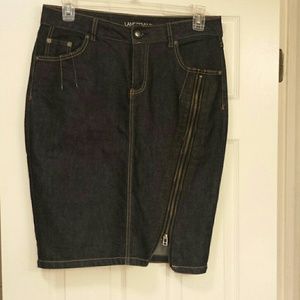 For @bellalady. .. NICE denim pencil skirt