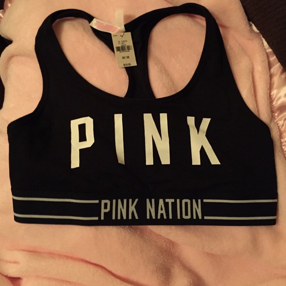 Pink Nation Fashion Show sports bra