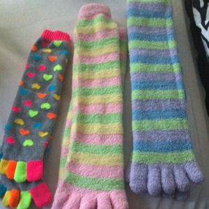 Toe socks!
