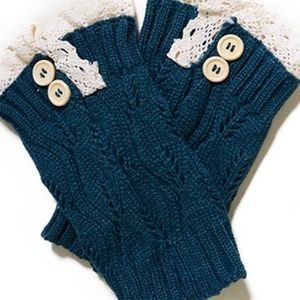 Forest Green Boot Cuffs