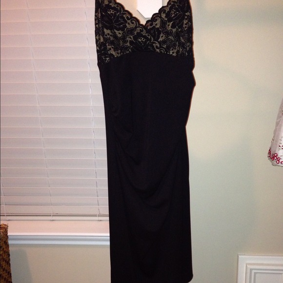 Long black dress