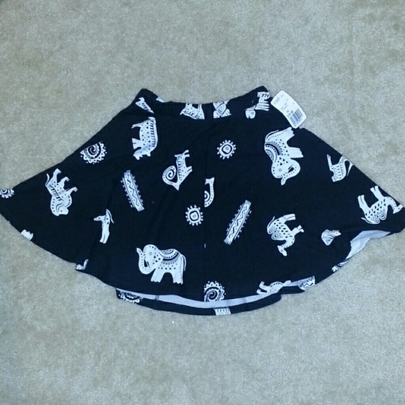 Black & White Forever 21 Skirt XS